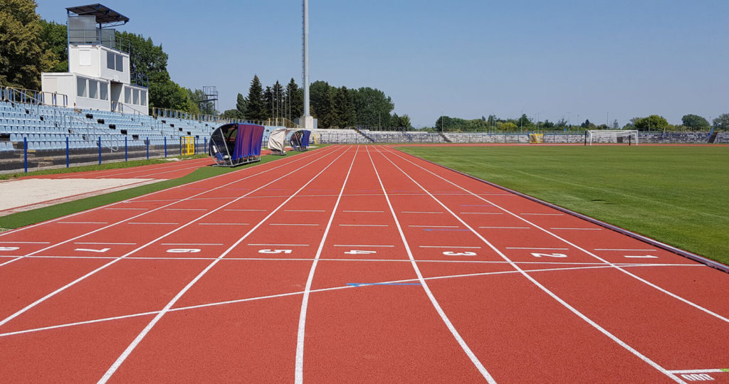 Athletics stadium, Karlovac, Croatia